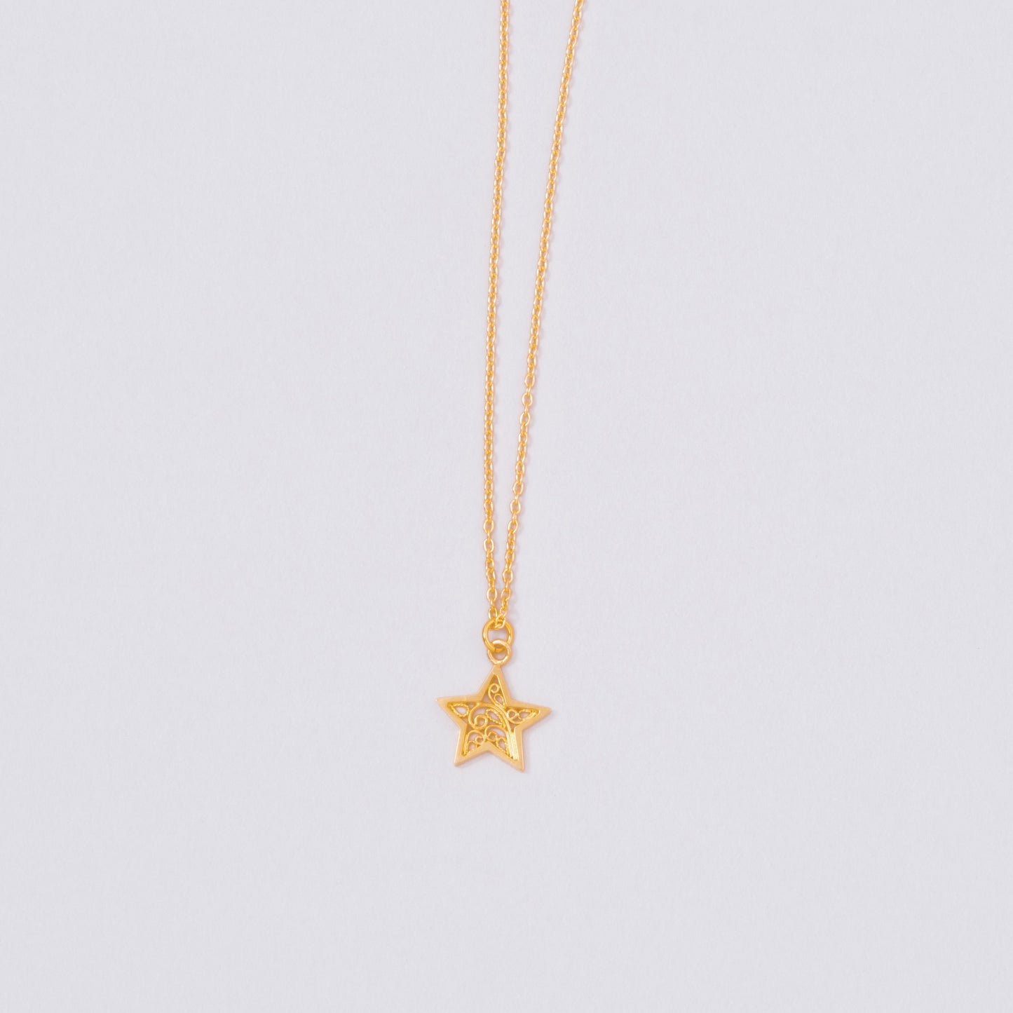 <即日発送可能> star charm necklace - gold