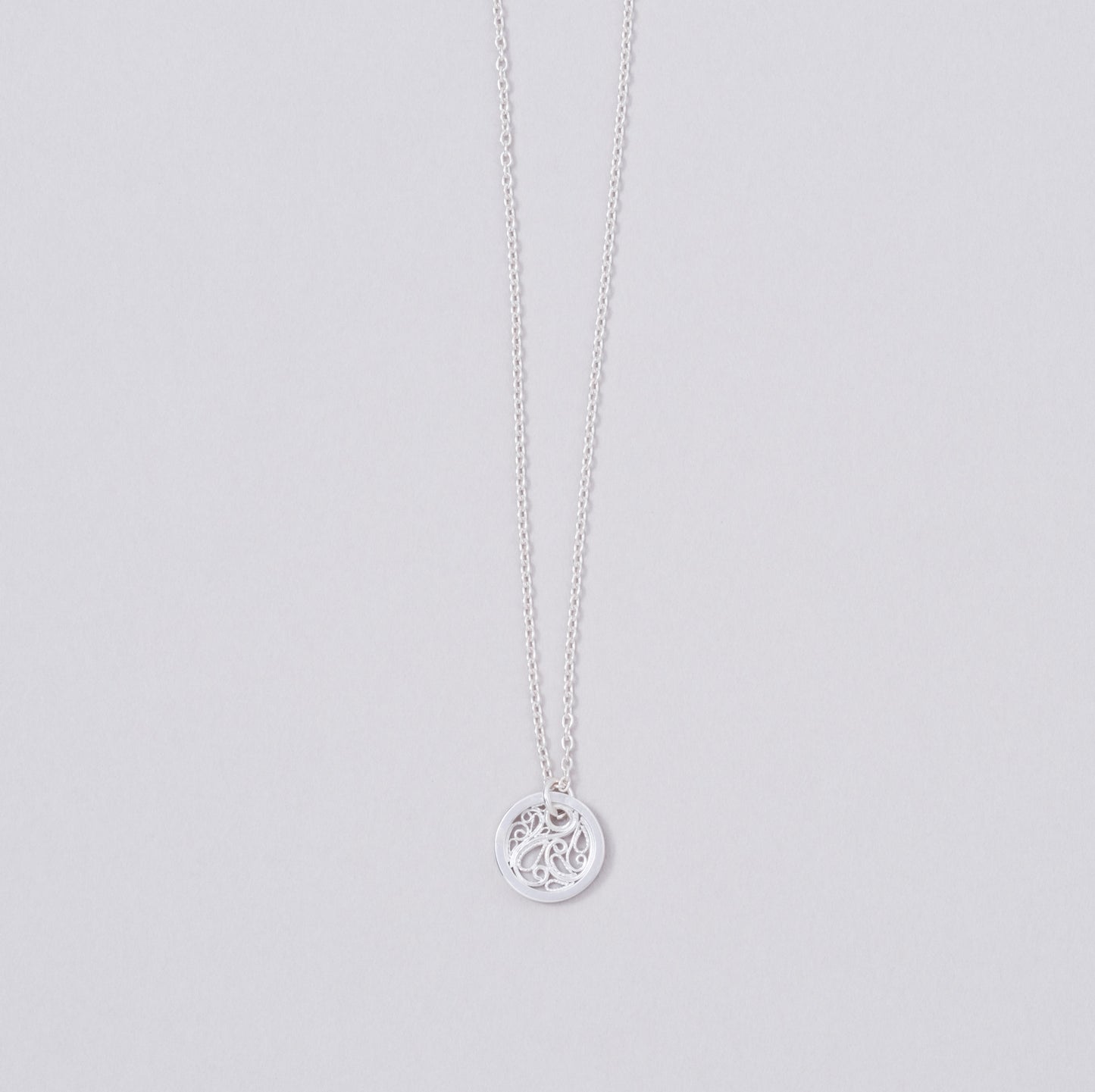 pre-order / circle charm necklace