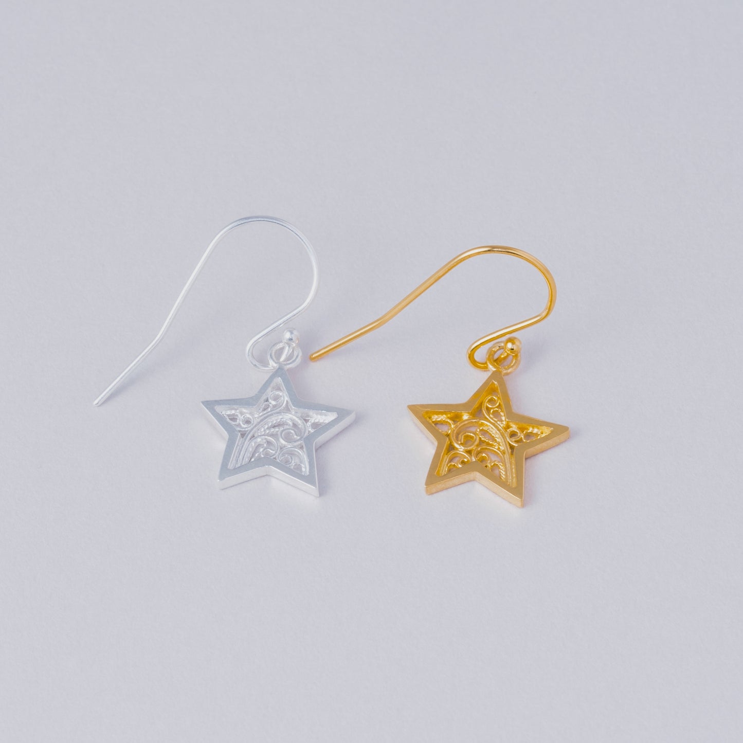 pre-order / star charm pierce